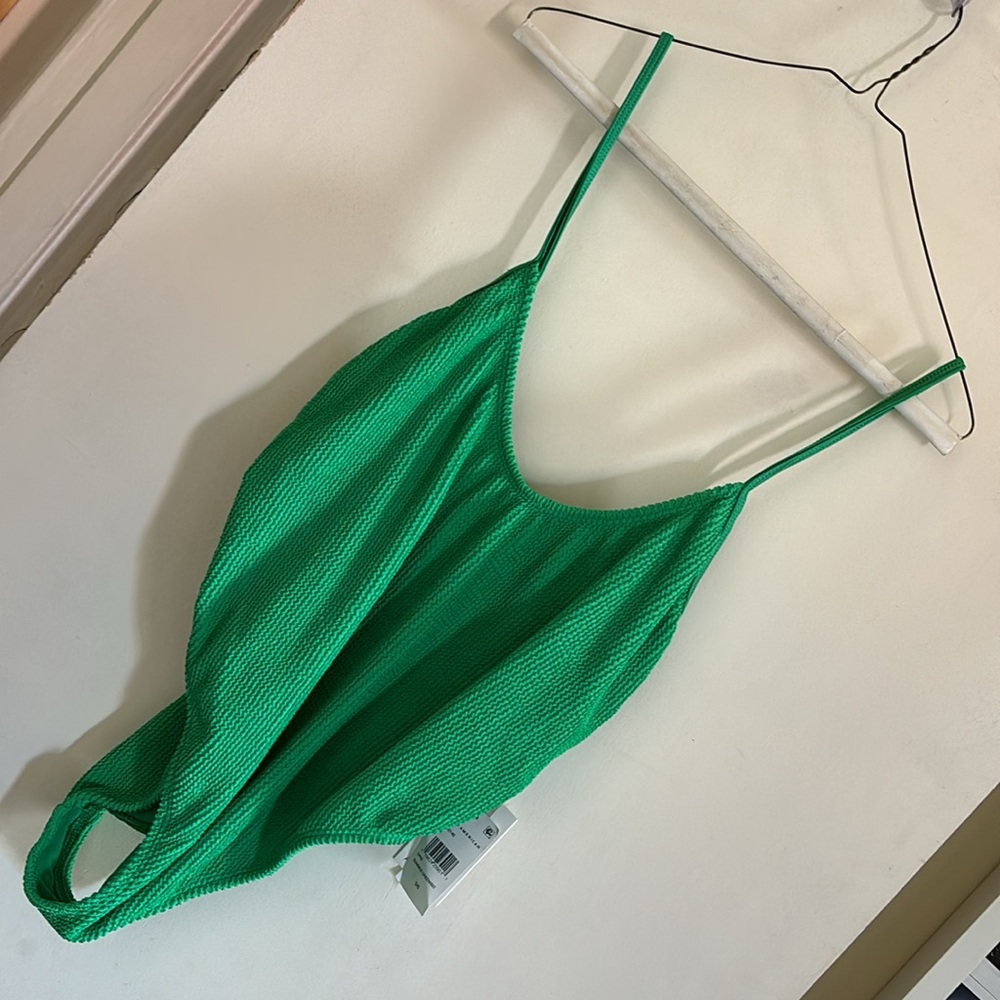 Good American ALWAYS FITS ONE-PIECE SWIMSUIT - summer green size 5/6